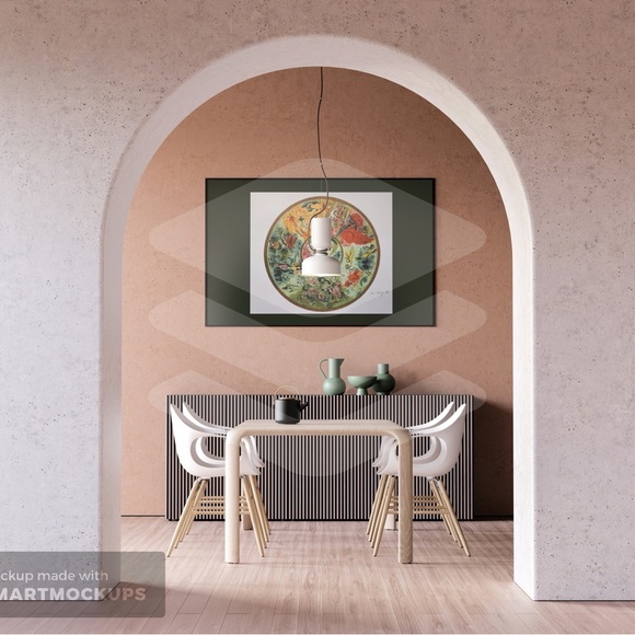 Marc Chagall 1994 Paris Opera Ceiling LTD ED Lithograph - 25” x 35” - with COA - Picture 4 of 12